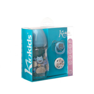 set biberon chupete y pinza kiokids cucumines