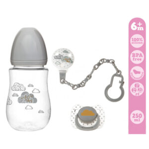 set biberon chupete y pinza kiokids cucumines 4