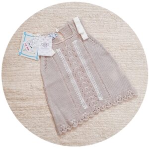 vestido dralón calado cucumines